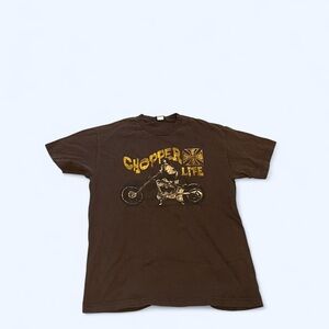 Harley-Davidson Brown Chopper Life Tee